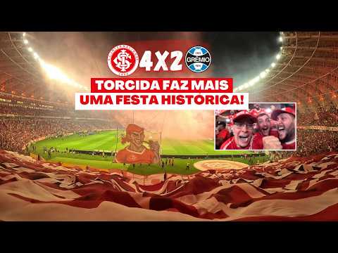 1, 2, 3, 4! INTER VENCE E ATROPELA NO GRE-NAL 449 🇦🇹🫡