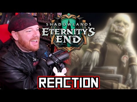 Krimson KB Reacts - SAURFANG!! - Anduin Raid Finale | Shadowlands: Eternity's End In-game Cinematic
