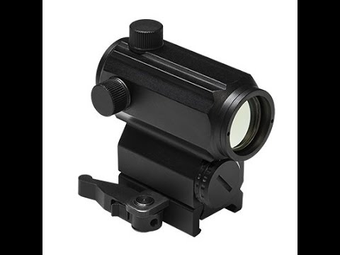 NCStar DRGB135 Red/Green/Blue Dot Sight with Weaver Mount Review by HustlePaintball.com