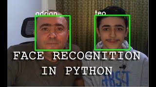 Aplicatie de detectare si recunoastere faciala in Python si OpenCV -partea I -E.C.D. ADRIAN IGNAT