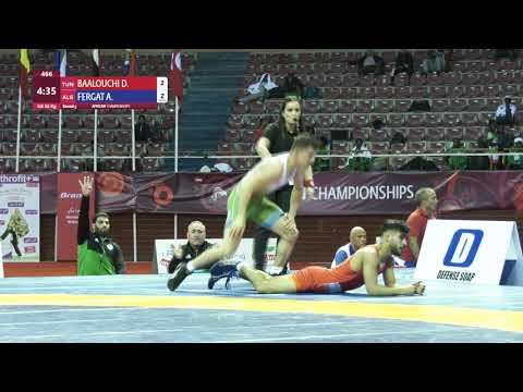 Round 5 GR - 55 kg: D. BAALOUCHI (TUN) v. A. FERGAT (ALG)
