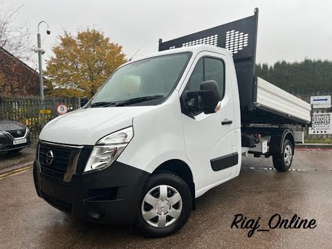 🚚 New Nissan Interstar F35 D145 Tipper Van Walkaround - White Finish! 🏁