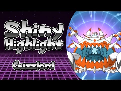 Final Ultra Beast Shiny Guzzlord Live Reaction Pokemon Ultra Sun & Moon