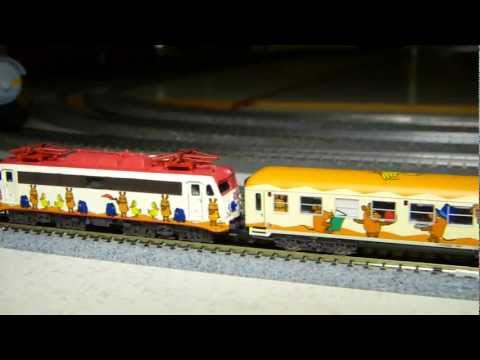 18. Stummi-Treff WN,  11 - BR 110 mit Mauszug, Minitrix 11621