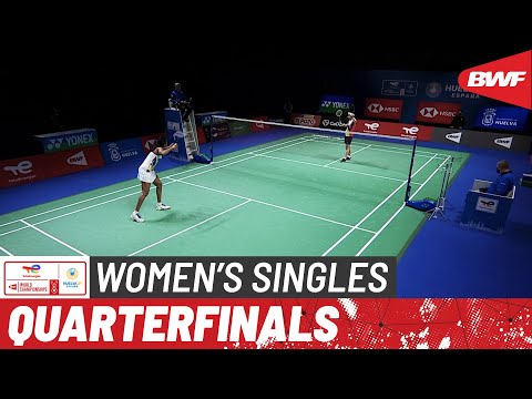 TotalEnergies BWF World Championships 2021 | Tai Tzu Ying [1] vs Pusarla V. Sindhu [6] | QF