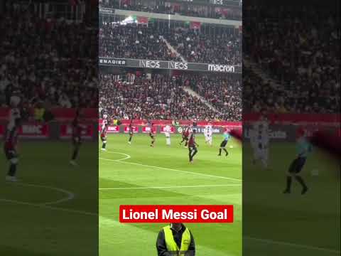PSG Vs NICE Leo Messi Goal #shorts
