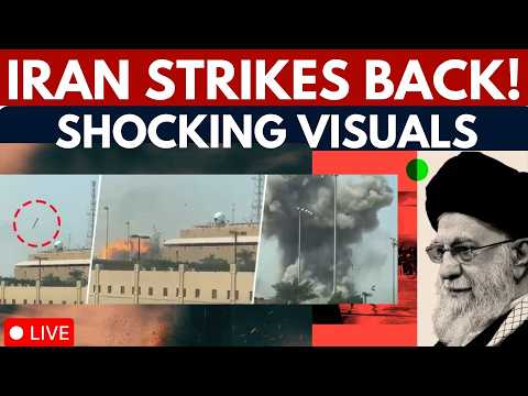 LIVE: Explosions Rock Bahrain After Iranian Strike on US Base | US-Iran War Escalates Now
