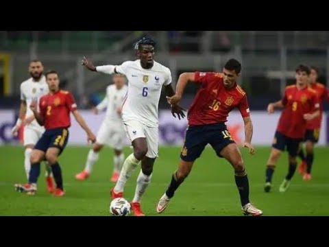Pual Pogba VS Spain | UEFA Nations League | Champion  (11/10/21)