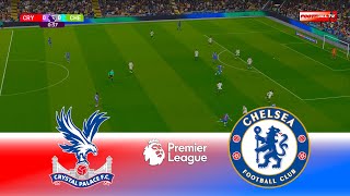 Crystal Palace vs Chelsea - Premier League 2025/26 | Full Match All  Goals | Pes 21 Gameplay