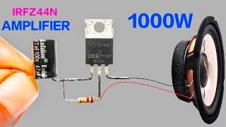 Download lagu DIY Powerful Ultra Bass Amplifier | irfz44n Mosfet Amplifier Circuit mp3 Download lagu DIY Powerful Ultra Bass Amplifier | irfz44n Mosfet Amplifier Circuit mp3