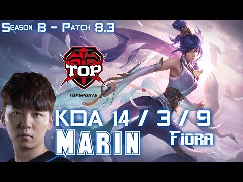 TOP MaRin FIORA vs CHO'GATH Top - Patch 8.3 KR Ranked