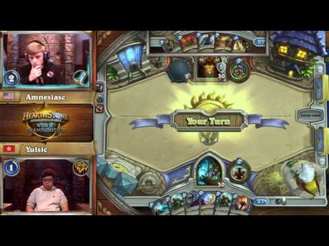 Amnesiac vs Yulsic | Game 3-4-5 | Hearthstone World Championship 2016