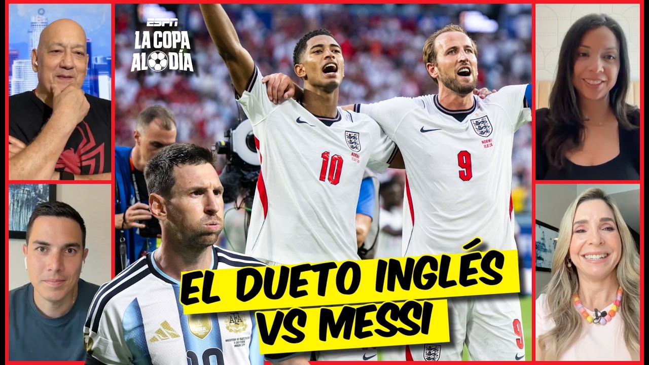 HARRY KANE y BELLINGHAM se comen a la ARGENTINA de MESSI | La Copa al Día