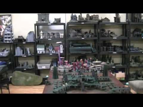 New Year's Eve Studio Update- Blue Table Painting