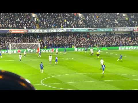 Benjamin André blocks Hakim Ziyech goal attempt