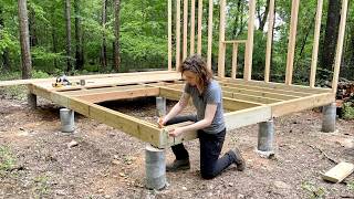 Woman Builds Dream Wood Cabin 25 Minutes -TIMELAPSE | Start to Finish by MQDEFAULT Thumbnail