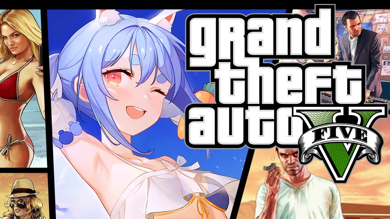 【GTAV】Let's go GTA!! 祝日も大暴れロスサントス生活!!!!!ぺこ!【ホロライブ/兎田ぺこら】