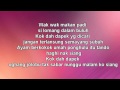 W.A.R.I.S ft Dato Hattan- Gadis Jolobu (LIRIK)