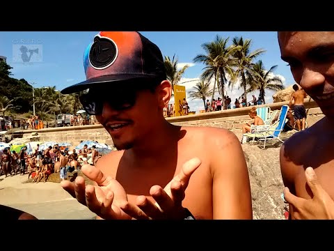 Encontro de MCs Rio de Janeiro - Praia do Arpoador - Xamã, Estudante, Natalhão e Madruguinha