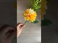 DIY Crepe Paper Marigold Flower Easy And Simple Guide Handmade Diy Marigold Craft Flowers