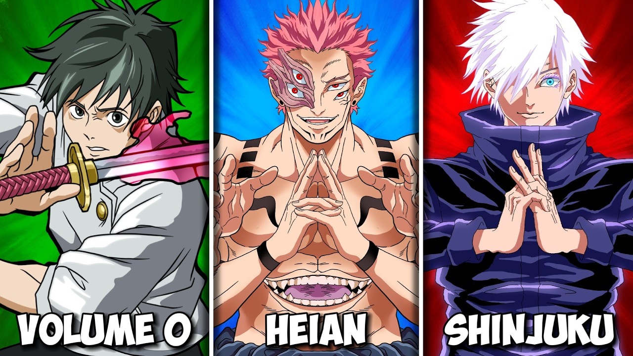 Top 3 Strongest Characters in Each Jujutsu Kaisen Arc (Yuta, Sukuna, Gojo...)
