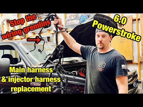 6.0 Powerstroke Engine/Injector harness