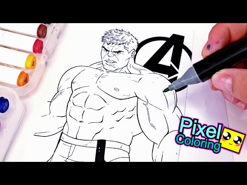 Avengers HULK Coloring Pages - Warriyo - Mortals (feat. Laura Brehm) [NCS Release]