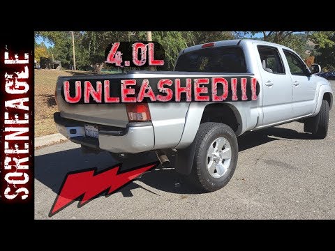 Tacoma 2nd Gen TRD 4.0L w/ Gibson Cat-Back exhaust system Sound clips Toyota 05-11 TRD