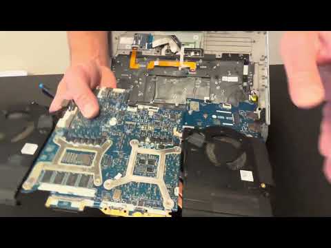 Alienware M15 R3 Laptop. Take apart Fix repair or upgrade RAM memory SSD HDD Motherboard LCD Battery