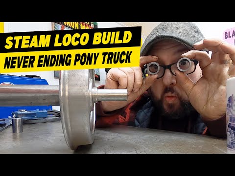 The Pony Truck - Part One - EP16 - 7.25" Gauge Steam Locomotive Build.