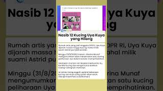 Nasib 12 Kucing Mahal Uya Kuya yang Hilang Imbas Rumahnya Jadi Sasaran Perusakan dan Penjarahan