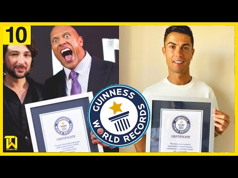10 CELEBS WHO HOLD GUINNESS WORLD RECORDS