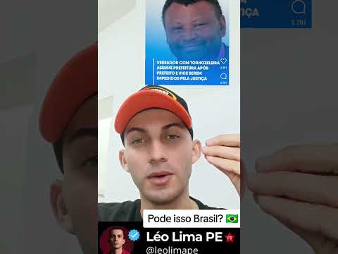 Vereaador em prisão domiciliar usando tornozeleira assume prefeitura de Turilândia-MA. #foradireita