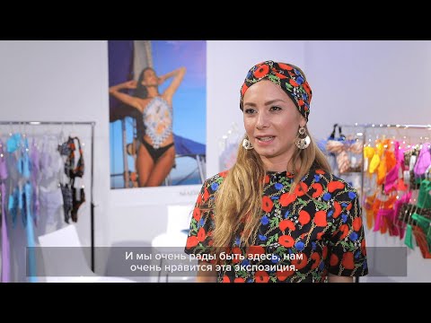 Флавия Валентини, владелец бренда Flavia Valentini, на выставке моды СРМ (Осень 2021)