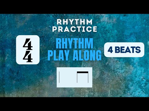Quarter notes and Eighth notes: Rhythm Play Along