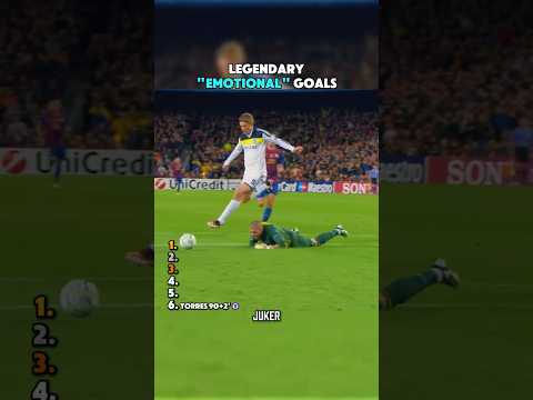 LEGENDARY EMOTIONAL GOALS