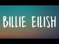 Armani White BILLIE EILISH Lyrics I M Stylish Glock Tucked Big T Shirt Billie Eilish