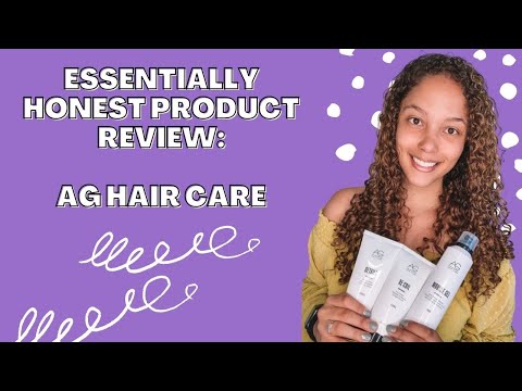 Honest Curly Hair Product Review | AG Hair