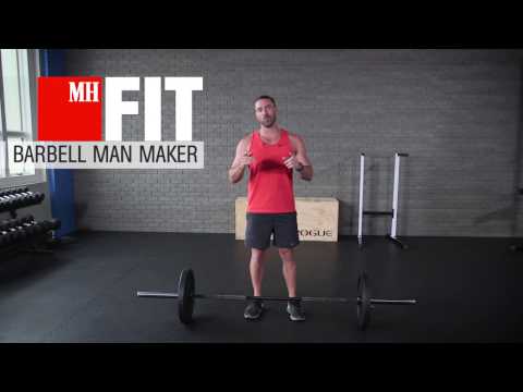 Barbell man maker