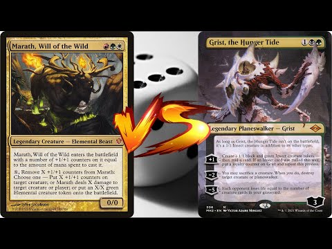 Open Qualifier Périgueux - Marath VS Grist- MTG EDH Duel Commander Cartes Magic