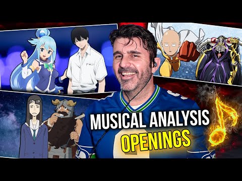 MUSIC DIRECTOR REACTS | Musical Analysis - Multi Anime Openings (7)