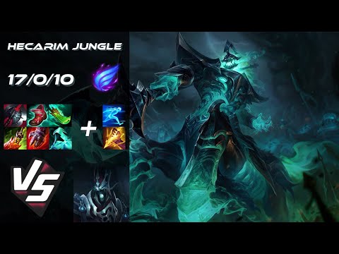 JUNGLE Hecarim vs Karthus - EU Challenger Patch 25.S2.5