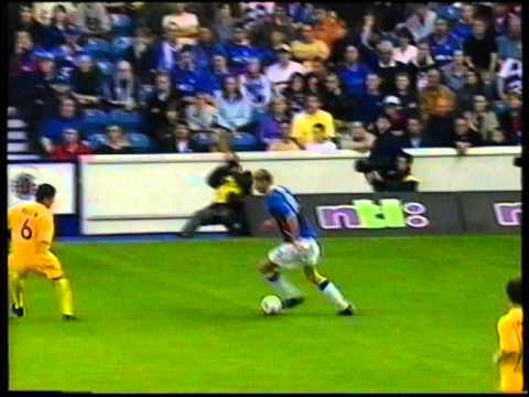 Rangers 3 v 1 Maribor Aug 1 2001