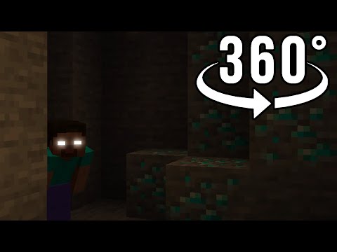 360° POV: Herobrine in Minecraft