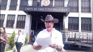 Neto Bran presenta ante la CC amparo contra el Presupuesto 2026 por inconstitucional