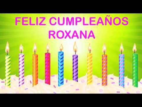 Roxanaespanol Roxana pronunciacion en espanol  Wishes & Mensajes - Happy Birthday
