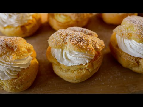 Easy Custard Cream Puff | No Fail Recipe