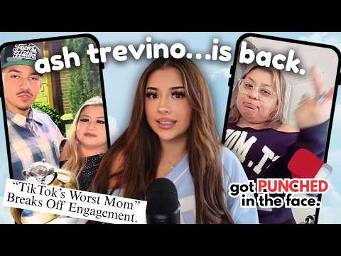 ash trevino (tiktok's messiest  mom) engaged, attacked, & wilder than ever.