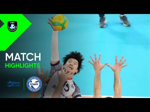 Highlights | Allianz MILANO vs. Knack ROESELARE | CEV Champions League Volley 2025