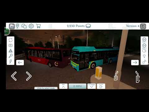 driving electric bus on Canterbury bus simulator